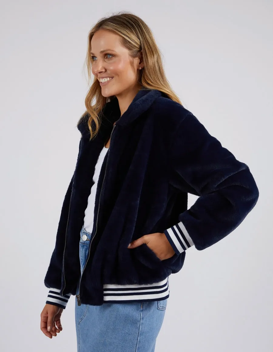 Foxwood Nora Bomber Jacket Navy