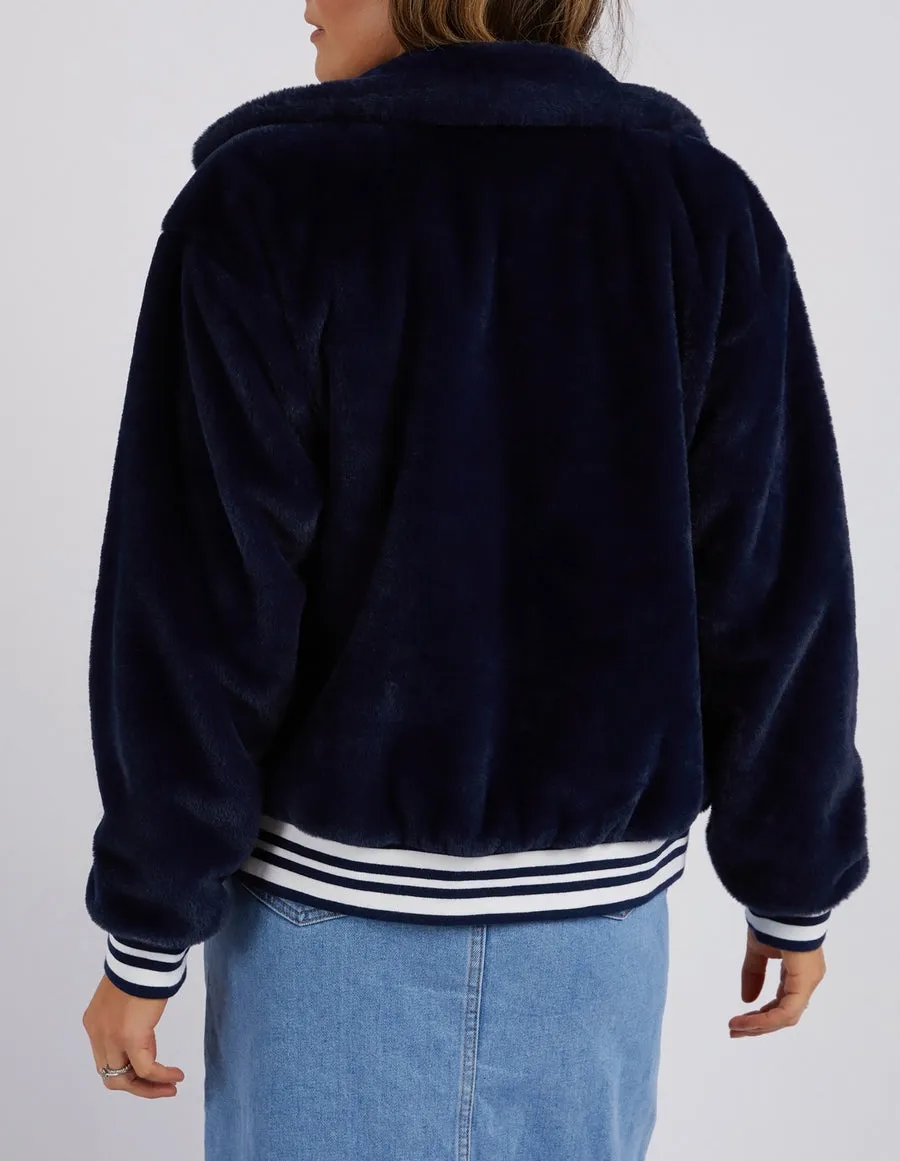 Foxwood Nora Bomber Jacket Navy