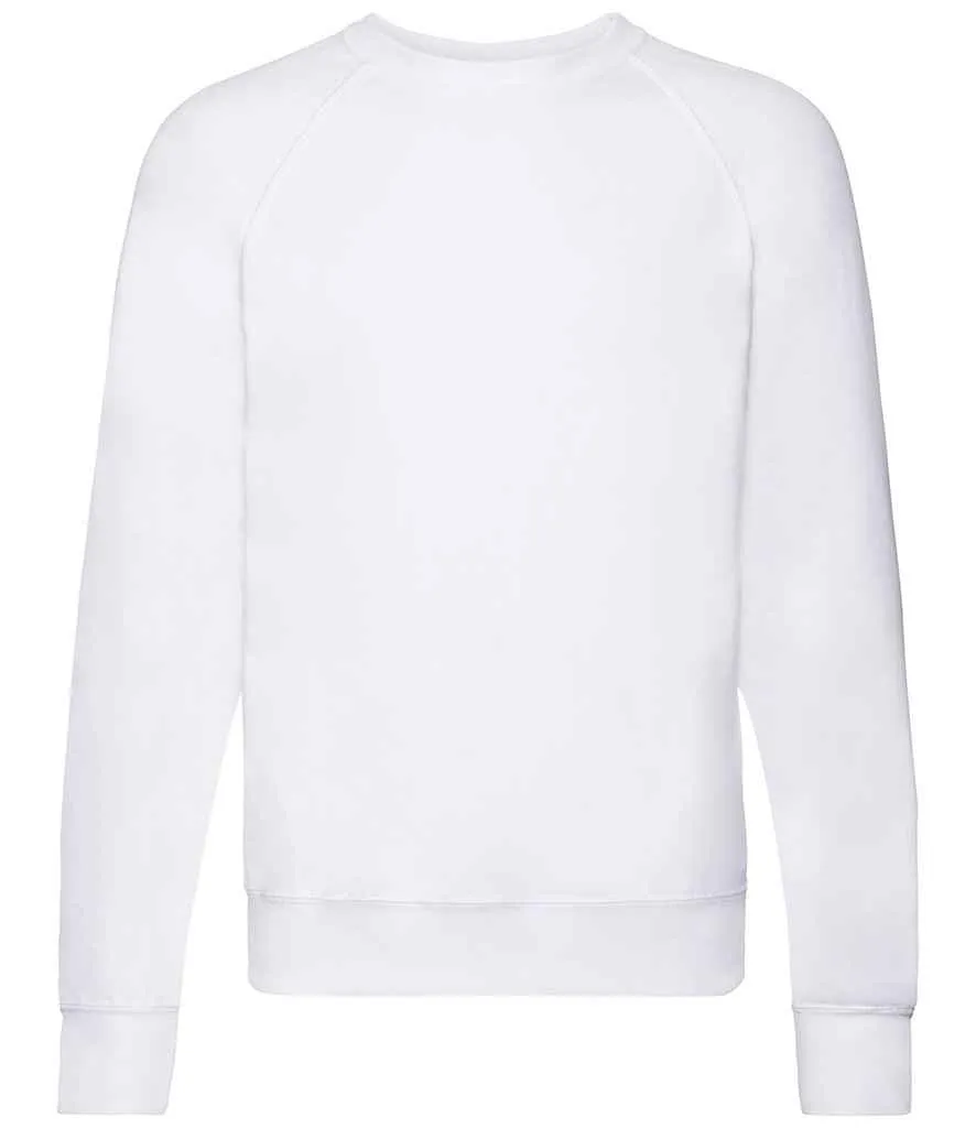 Fruit of the Loom Lightweight Raglan Sweatshirt