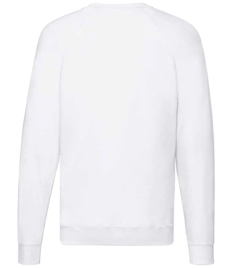 Fruit of the Loom Lightweight Raglan Sweatshirt