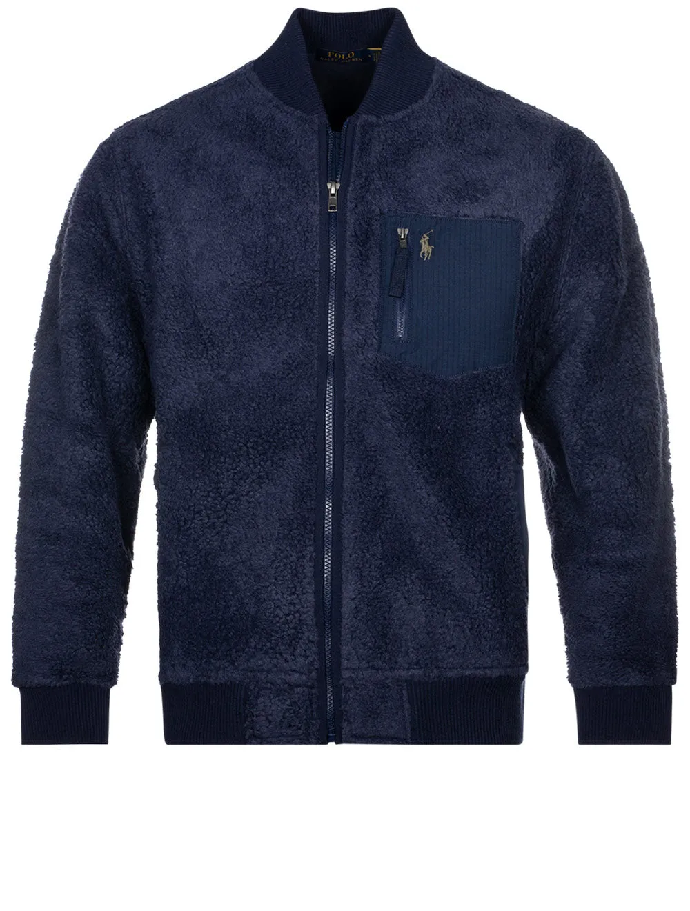 Full Zip Bomber Navy