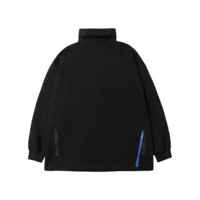 Futuristic Minimal High Neck Sweatshirt