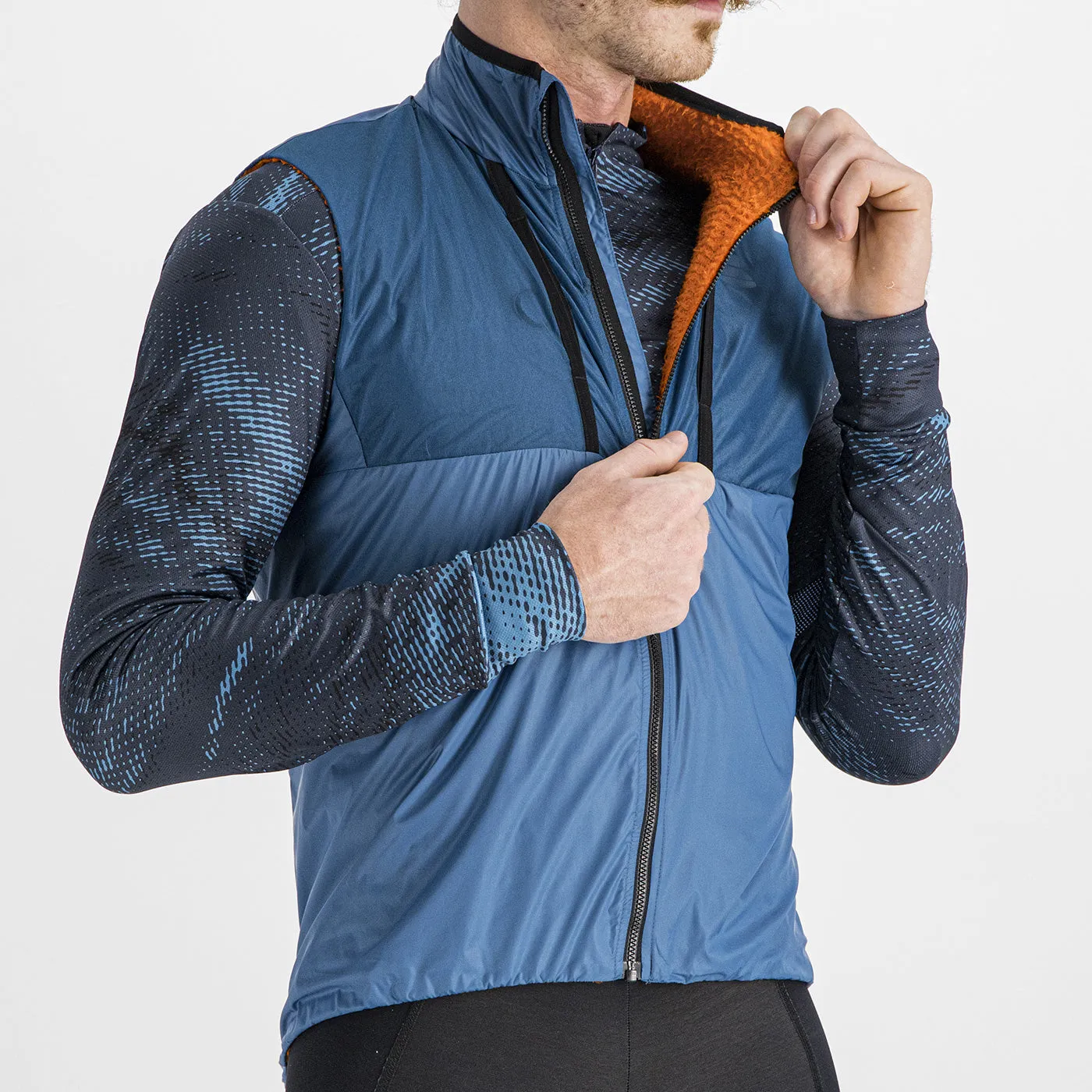 Gilet Sportful Giara Layer - Azzurro