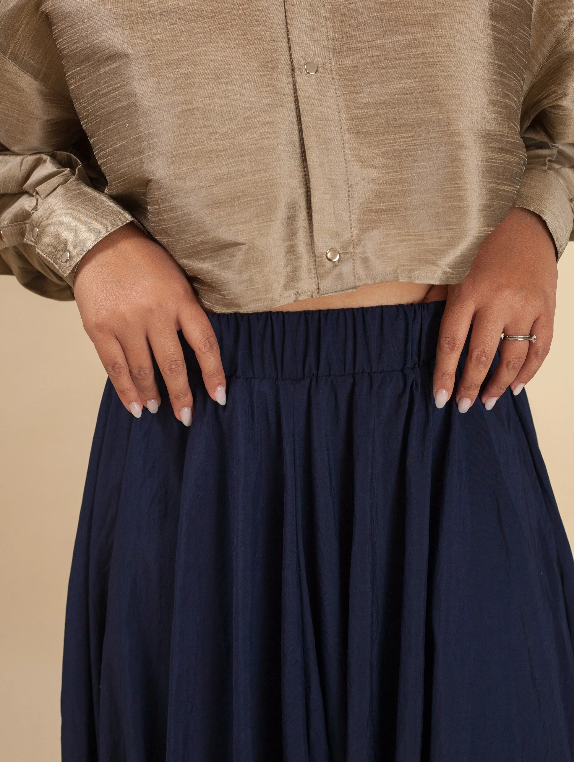 Ginza Skirt Tech (Navy)