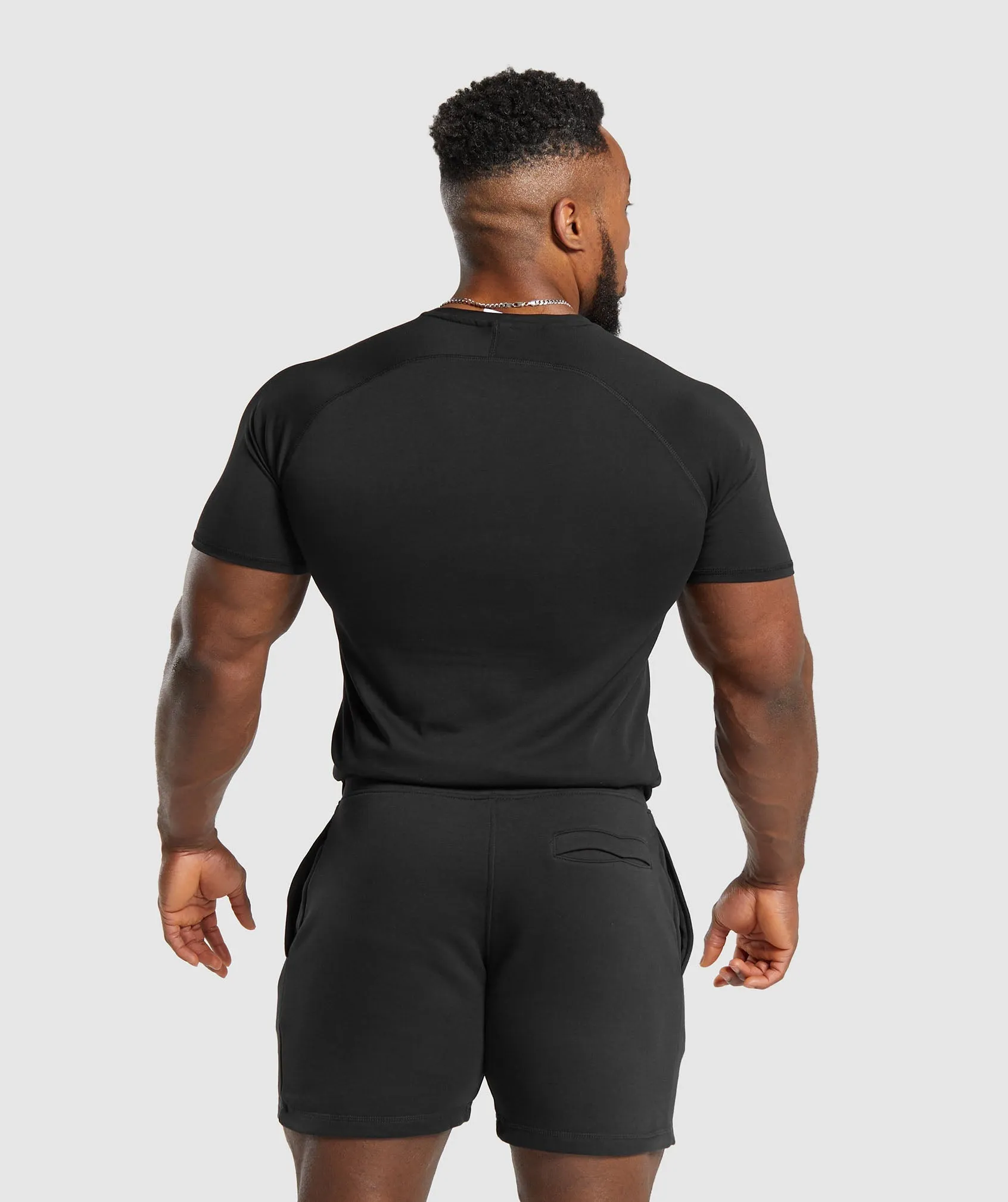 Gymshark Impact T-Shirt - Black/Vivid Red