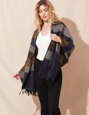 Himalayan Yak Wool Wrap - Coast