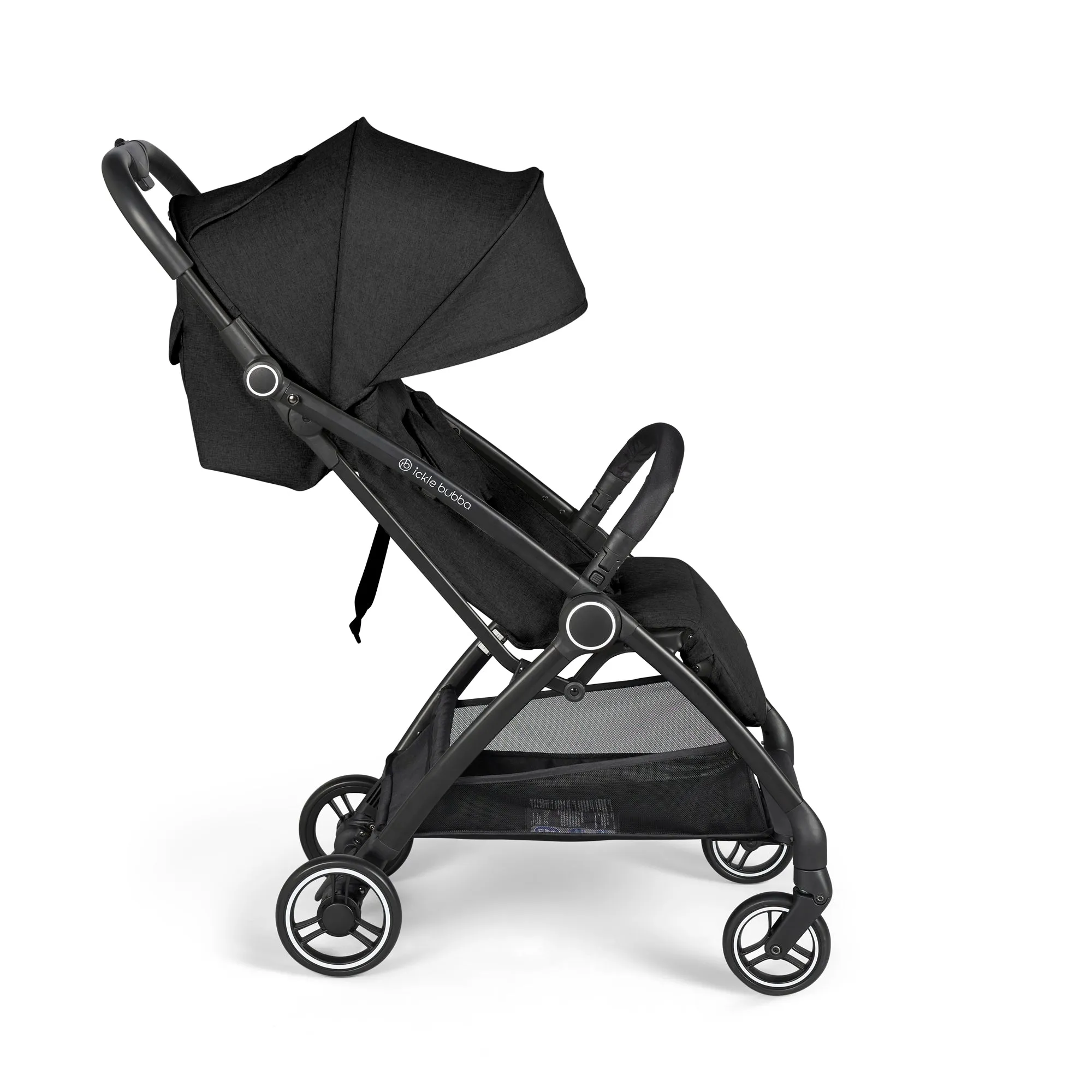 Ickle Bubba Aries Max Autofold Stroller - Black