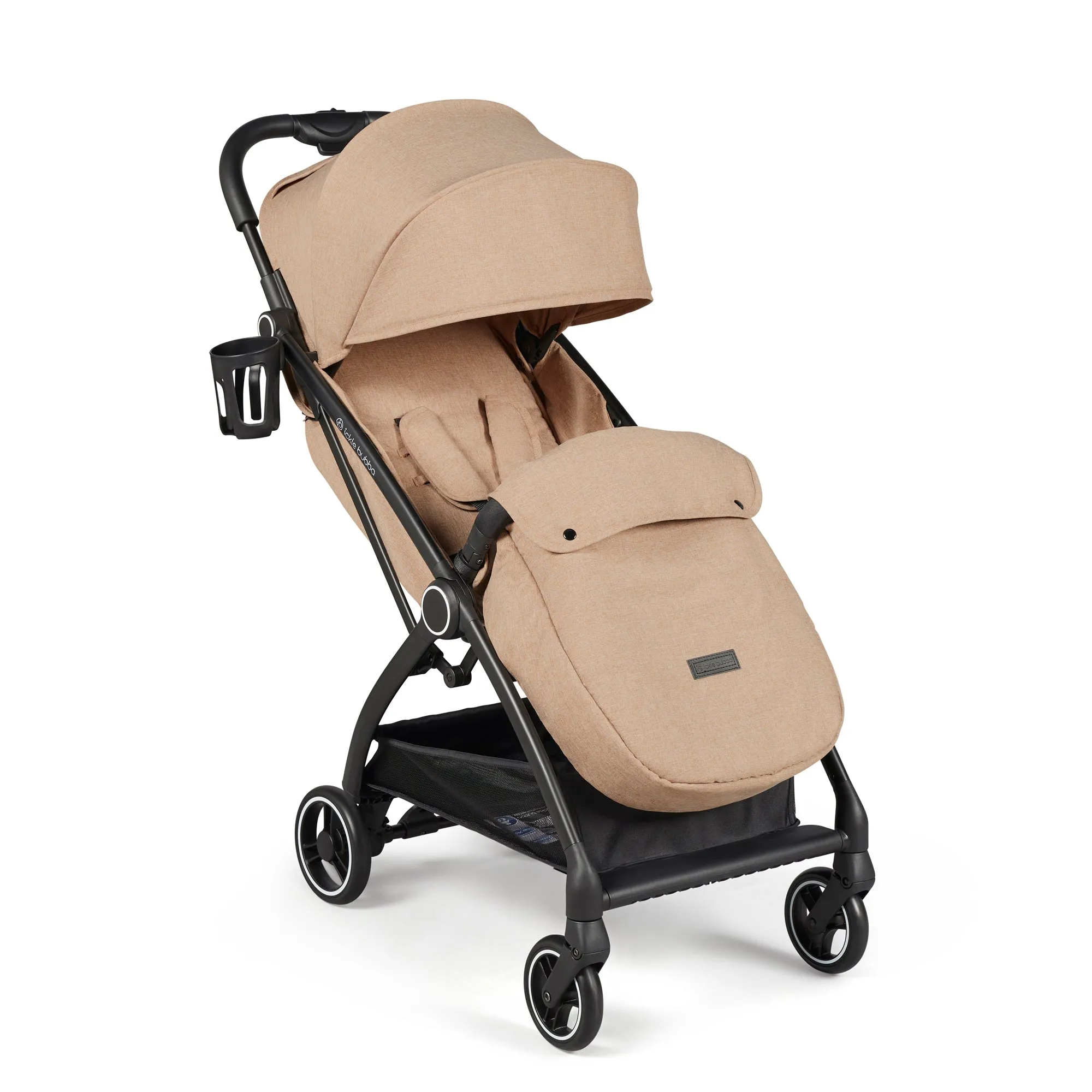 Ickle Bubba Aries Prime Autofold Stroller - Biscuit