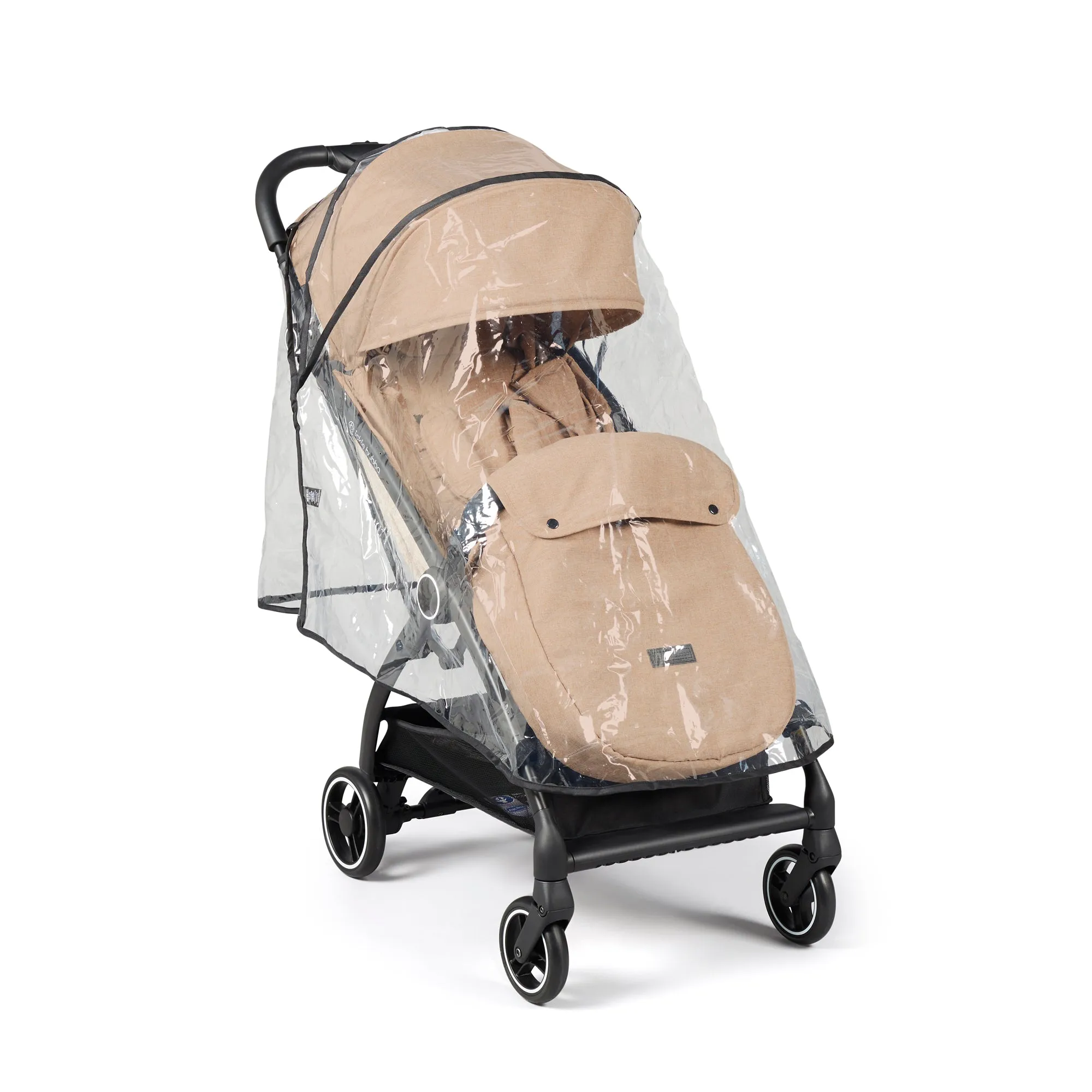 Ickle Bubba Aries Prime Autofold Stroller - Biscuit