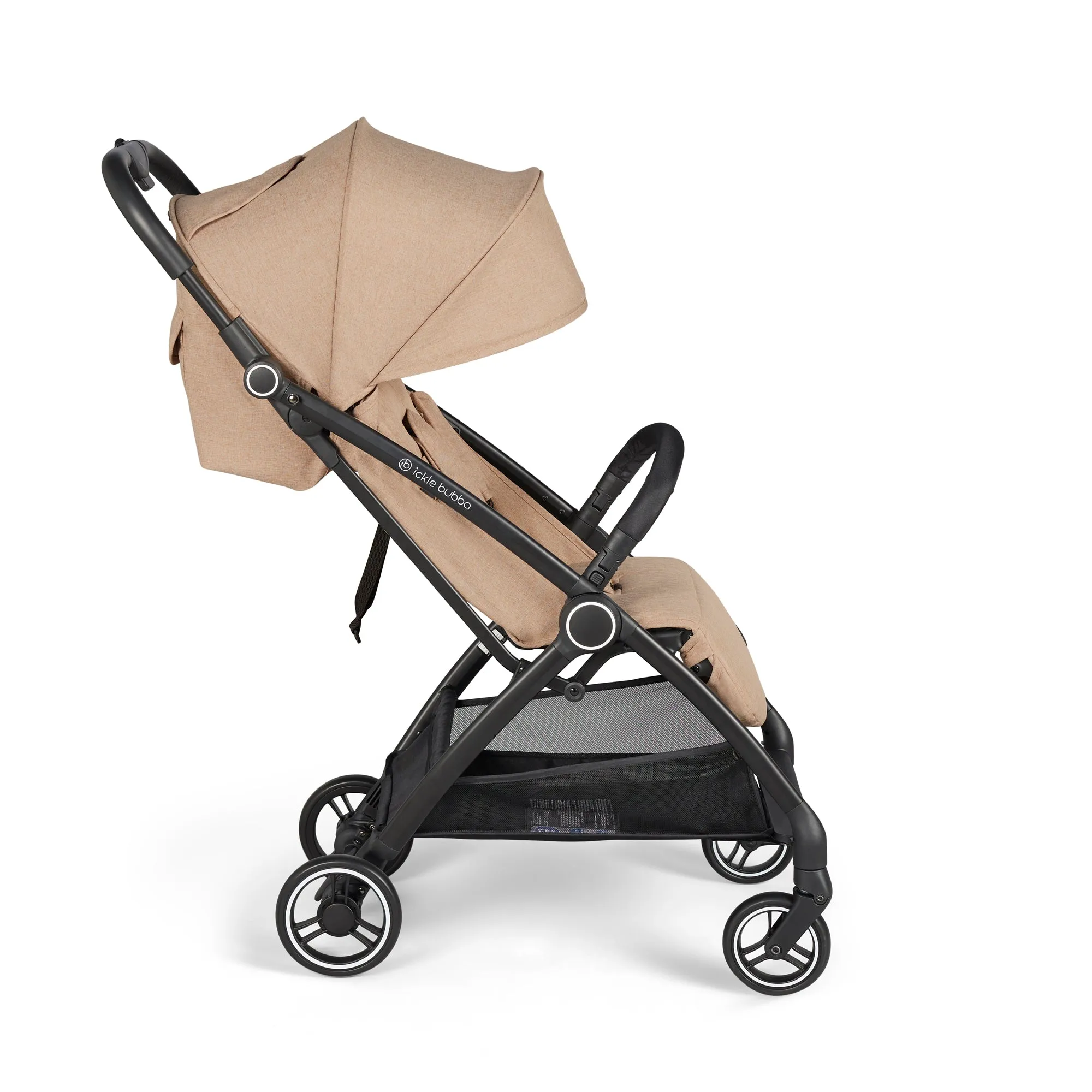 Ickle Bubba Aries Prime Autofold Stroller - Biscuit