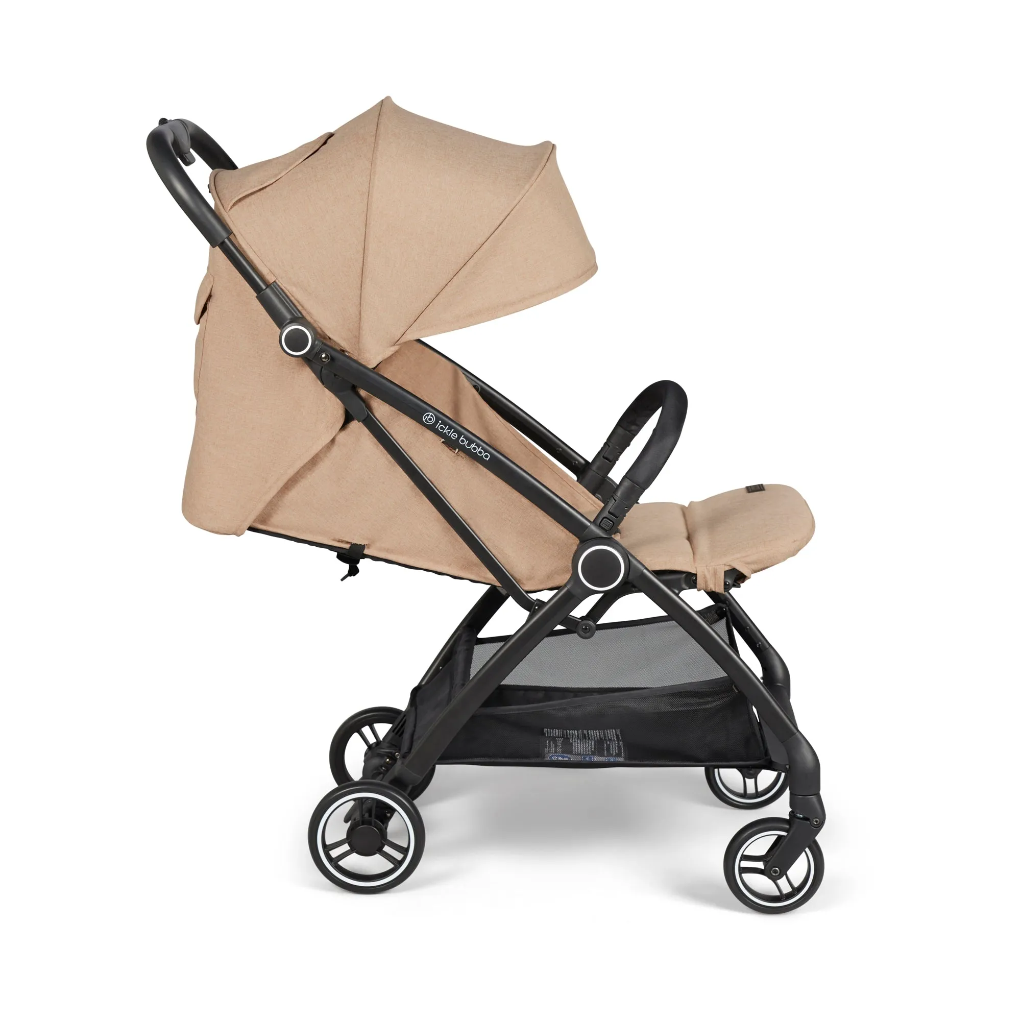 Ickle Bubba Aries Prime Autofold Stroller - Biscuit