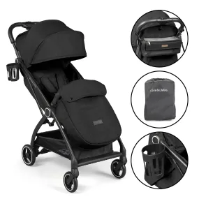 Ickle Bubba Aries Prime Autofold Stroller - Black