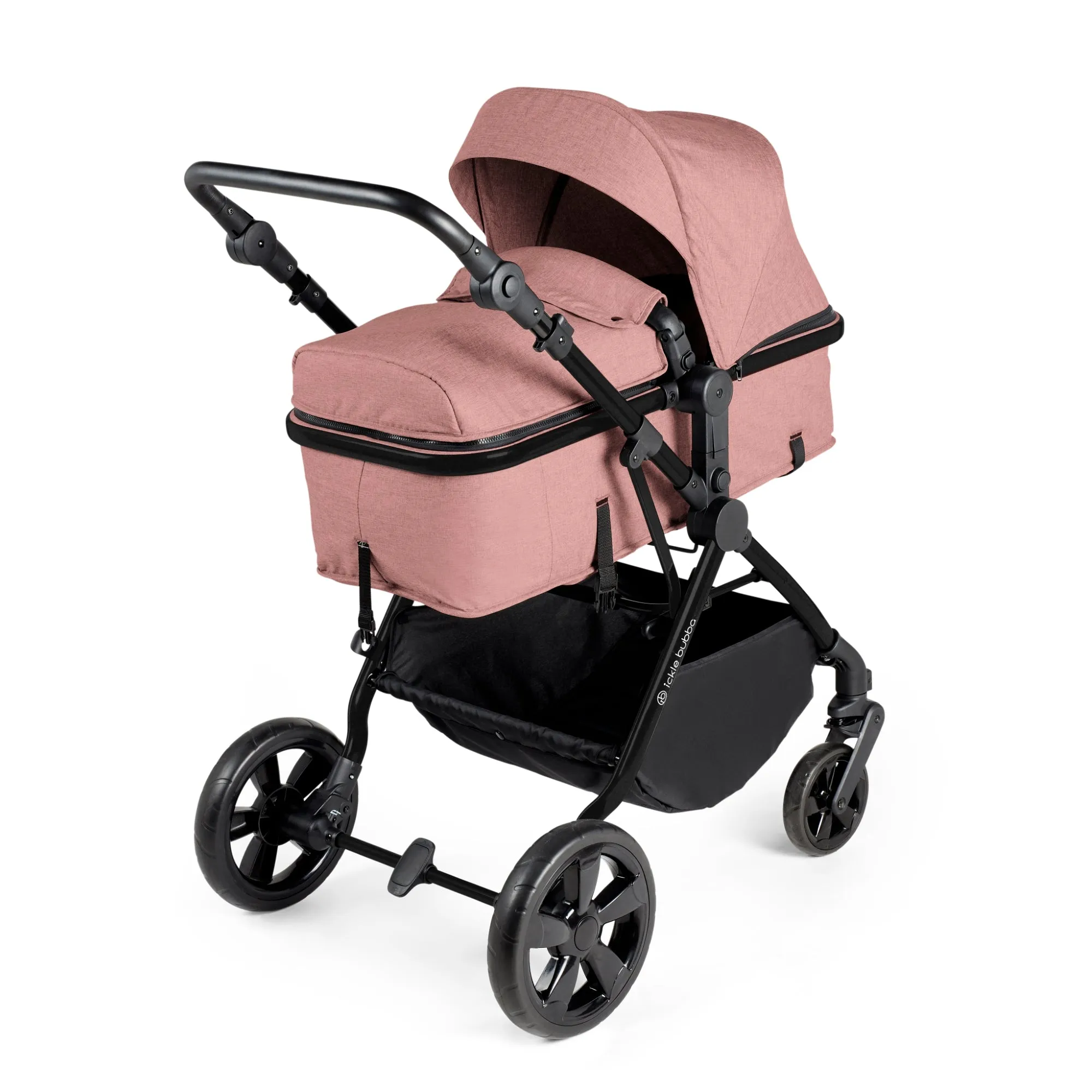 Ickle Bubba Comet 3-In-1 Travel System Dusky Pink (Astral)