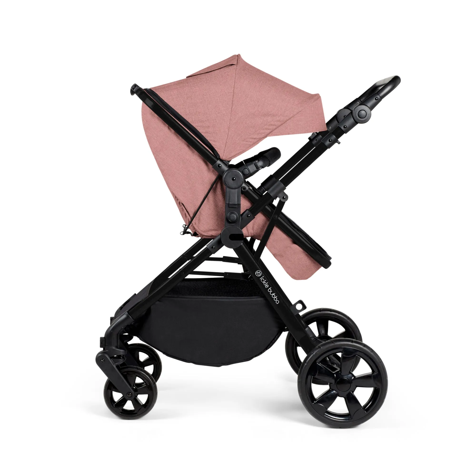 Ickle Bubba Comet 3-In-1 Travel System Dusky Pink (Astral)