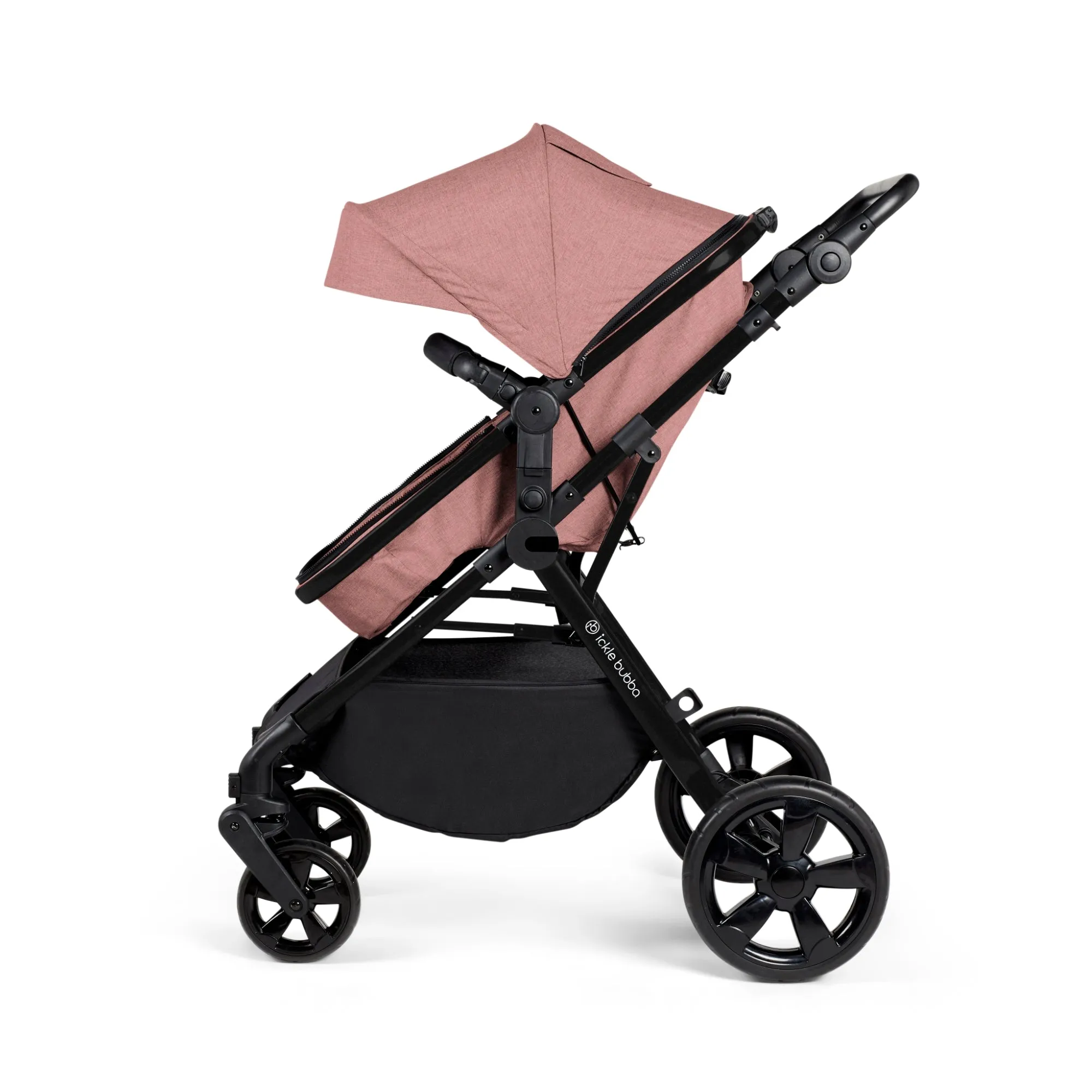 Ickle Bubba Comet 3-In-1 Travel System Dusky Pink (Astral)