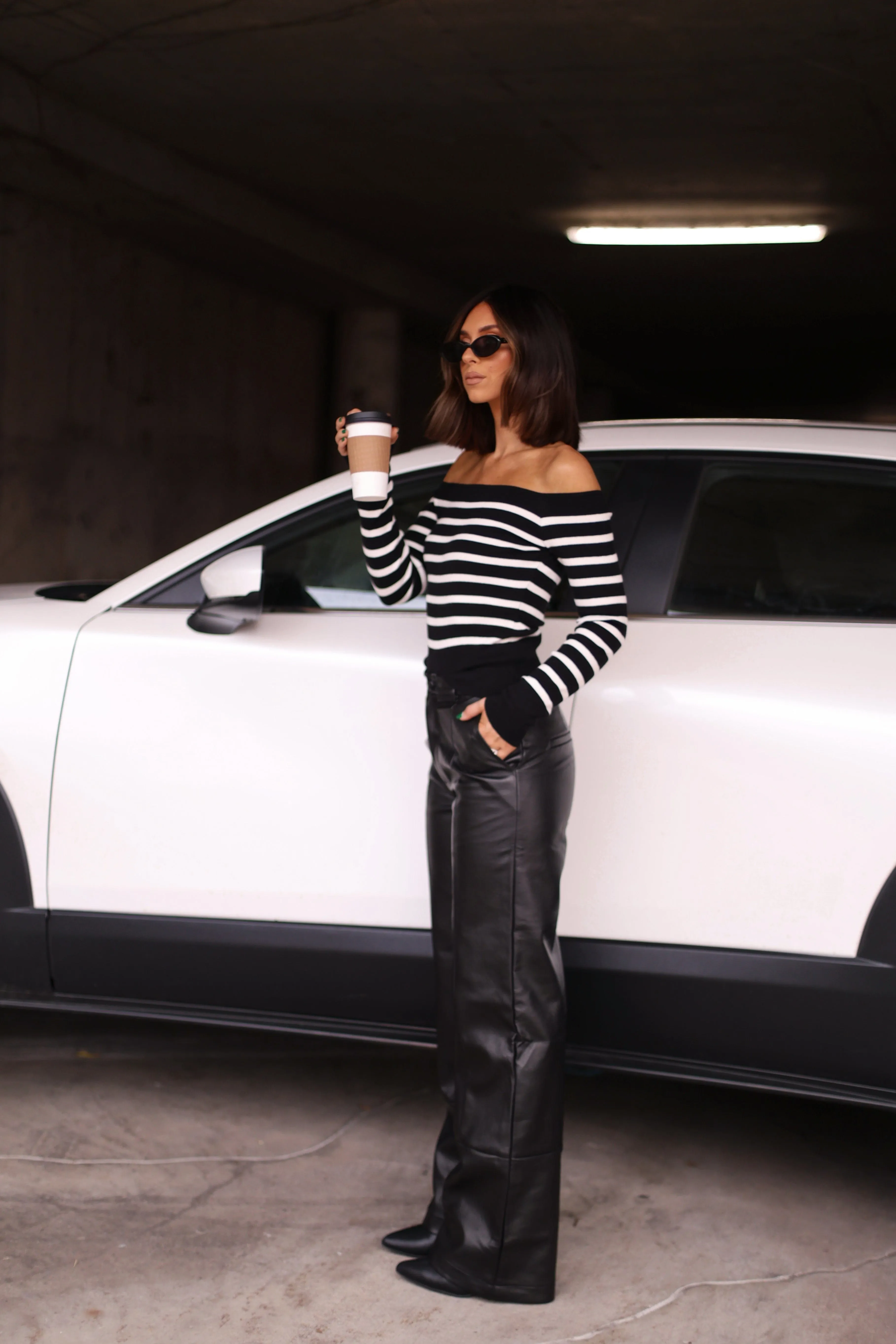 Instant Edge Leather Pants