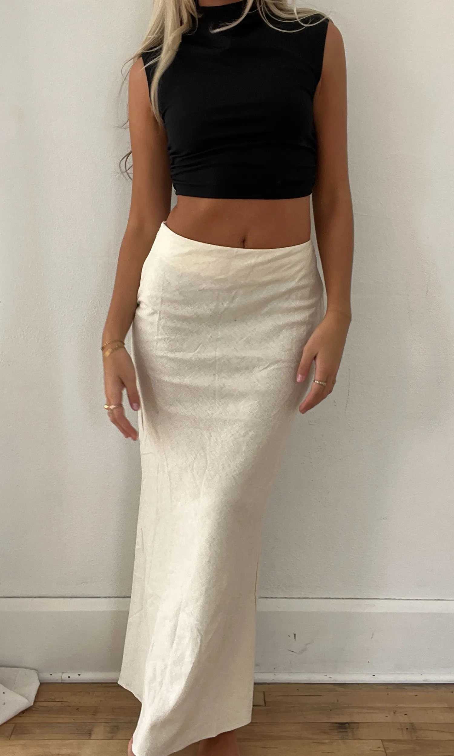 Into Fall Maxi Skirt