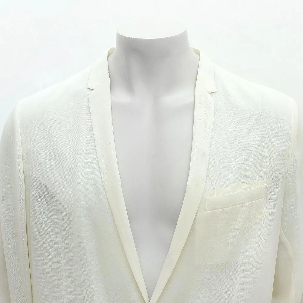 Ivory Light Wool Blazer