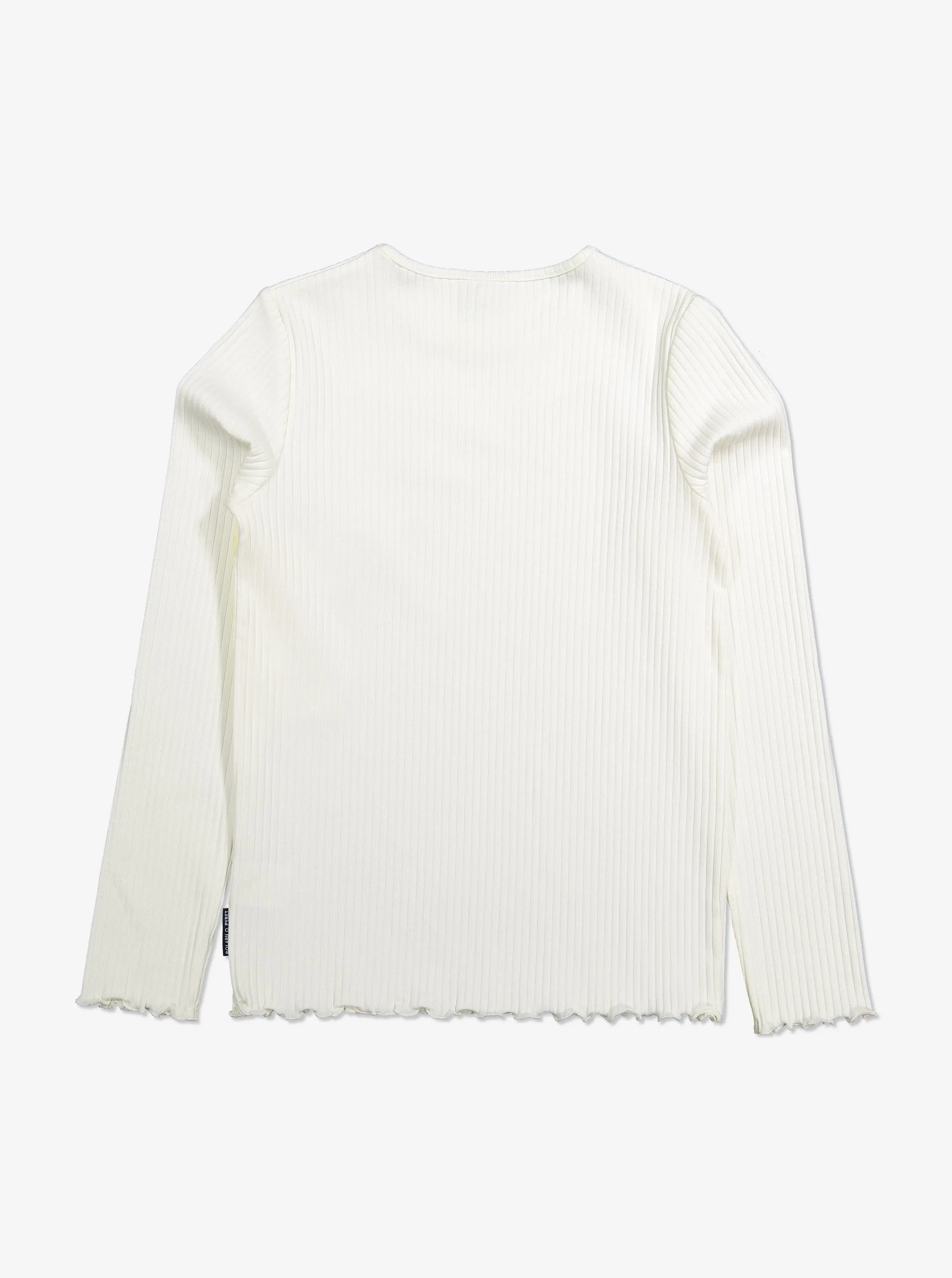 Kids Ribbed Organic Top