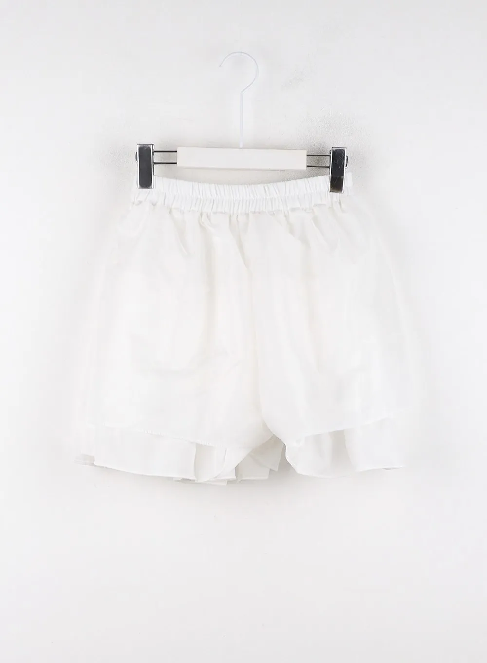 Laced Ruffle Hem Mini Skirt OD320