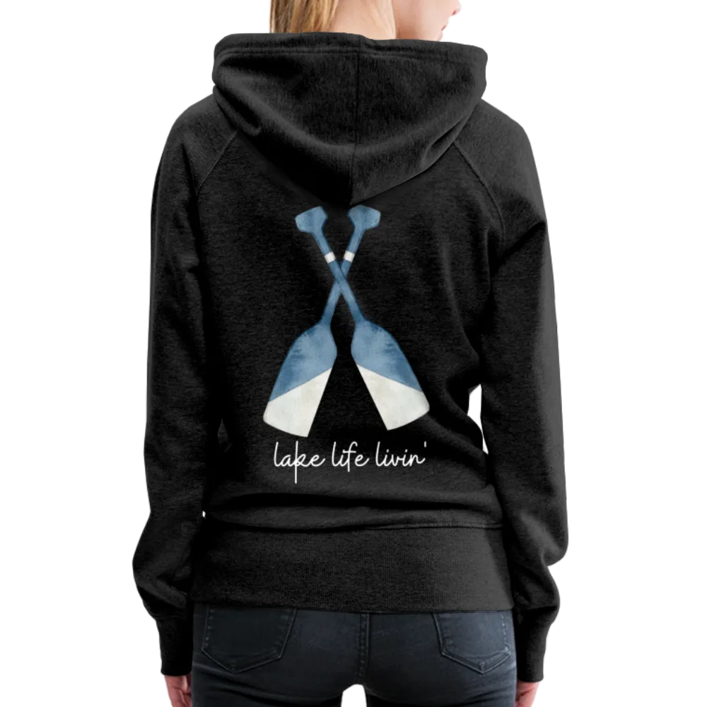 Lake Life Livin' Oar Lake Hoodie, Women's