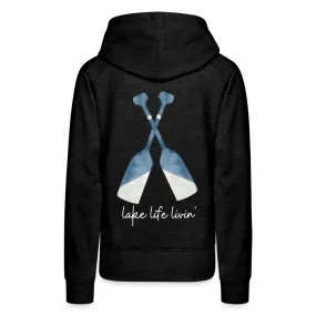 Lake Life Livin' Oar Lake Hoodie, Women's