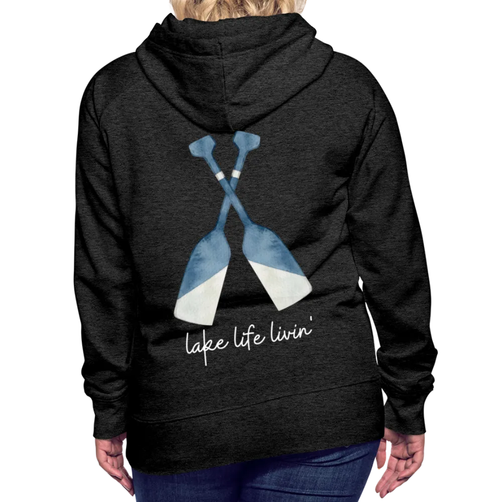 Lake Life Livin' Oar Lake Hoodie, Women's