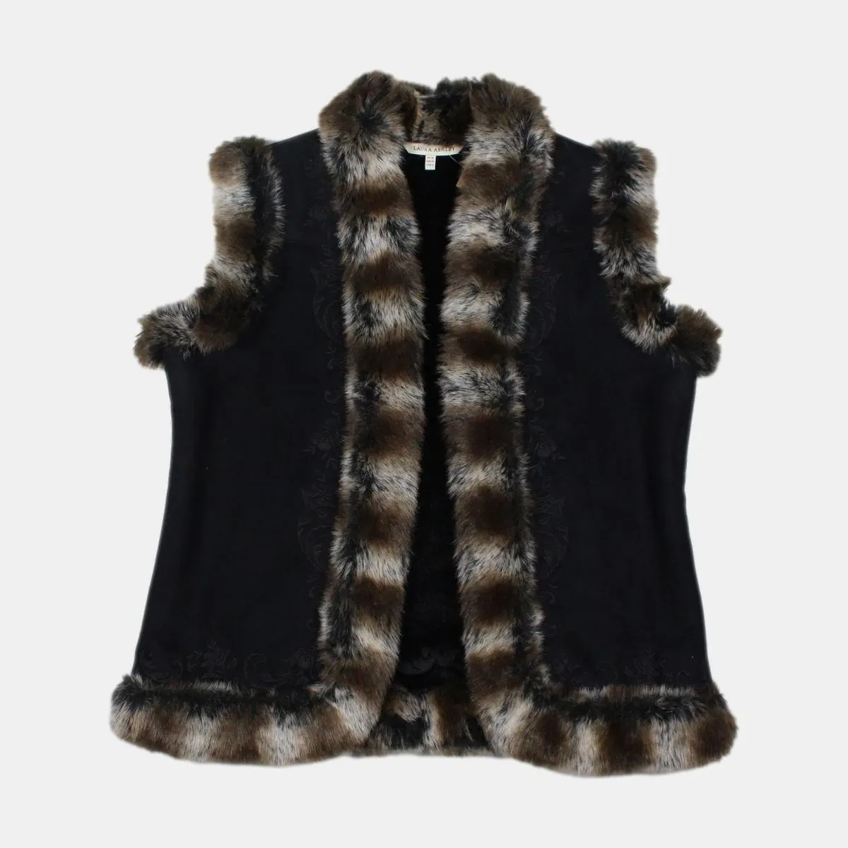 Laura Ashley Faux Fur Gilet