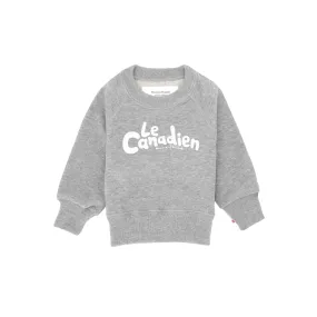 Le Canadien Kids French Terry Sweatshirt Heather Grey