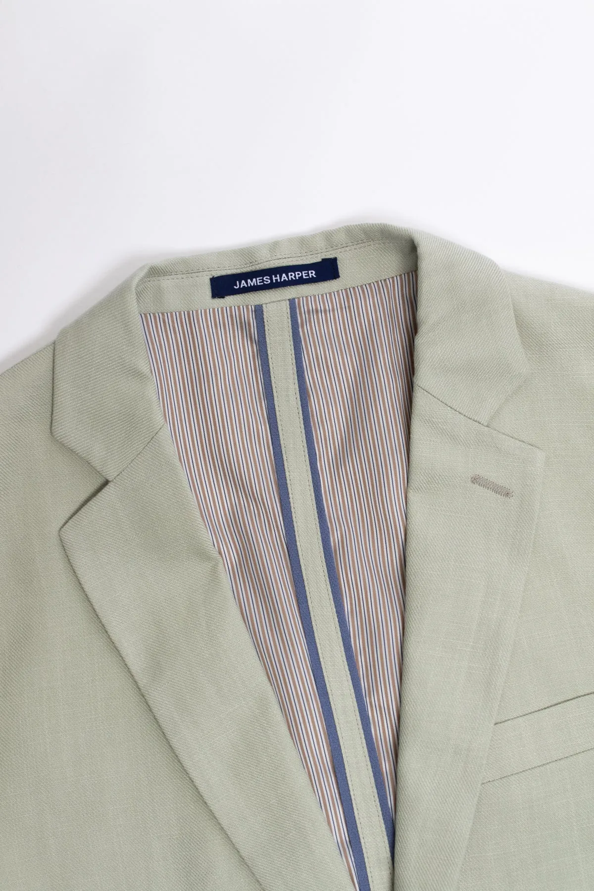 Leek Patch Pocket Linen Blazer