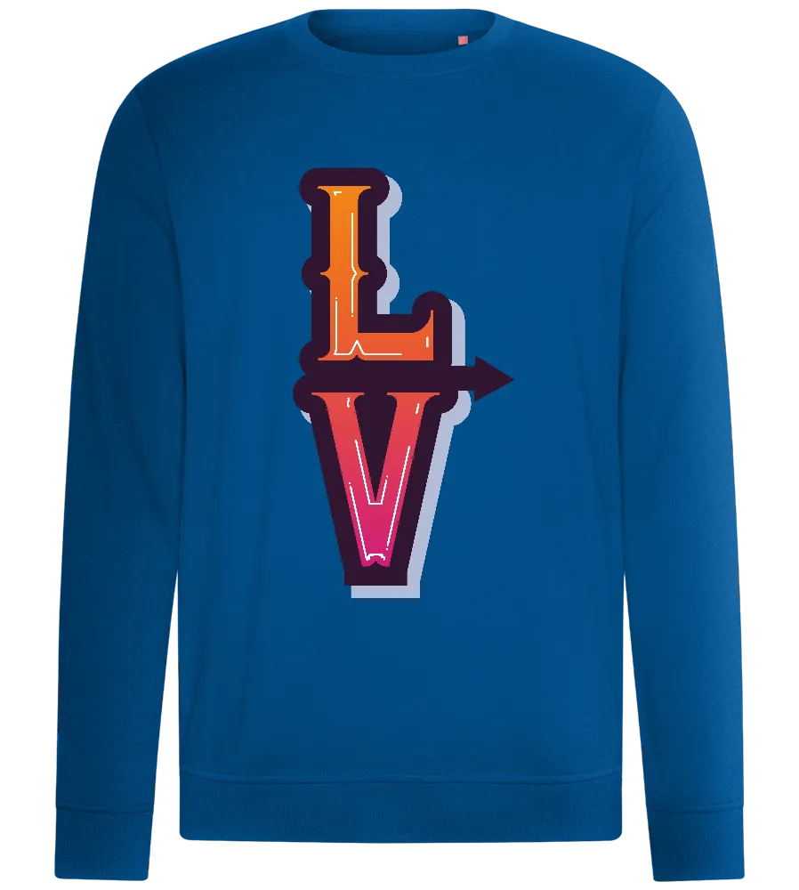 Left Love Arrow Design - Comfort unisex sweater