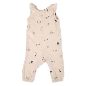 Lil Trees Muslin Romper