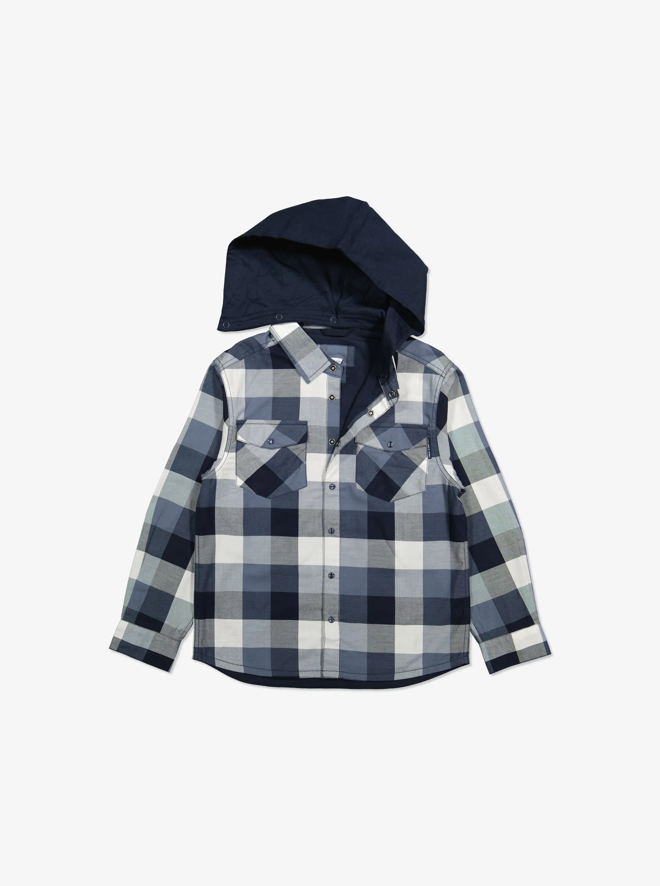 Lined Check Kids Shirt