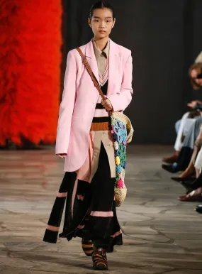 Loewe spring '19 longline blazer, pink, 12