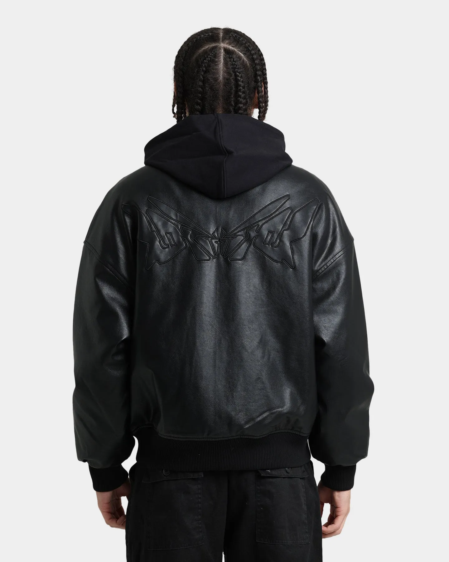 Loiter Cyber Bomber Jacket Black