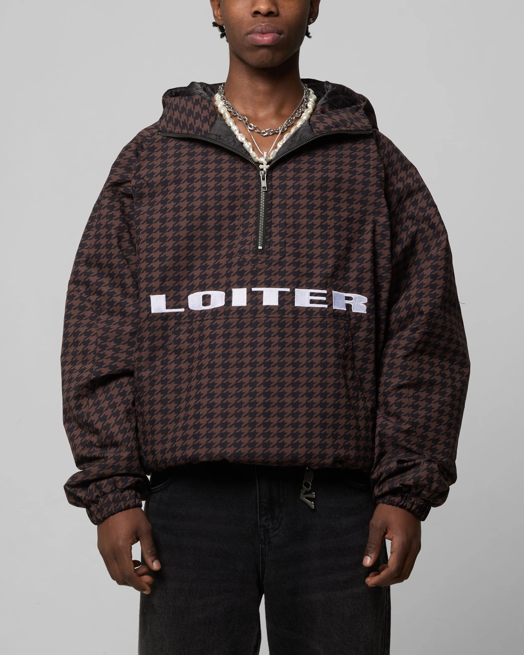 Loiter Tailgate Jacket Brown/Black