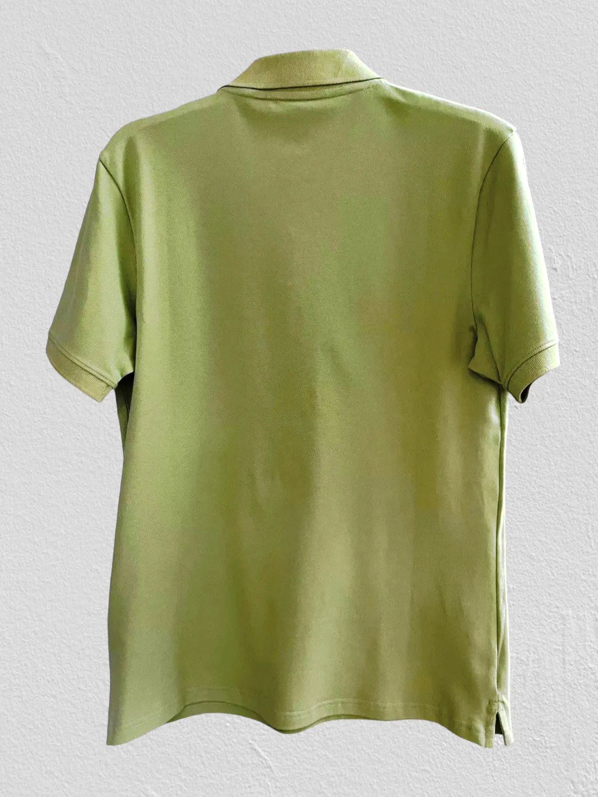 Lyle & Scott Men's Plain Green Polo Shirt - Size M