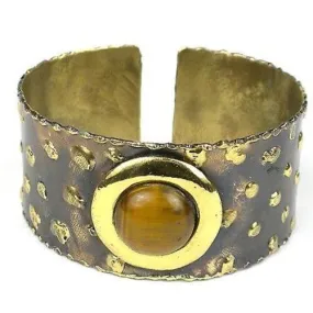 Make Your Mark Cuff - Brass Images (C)