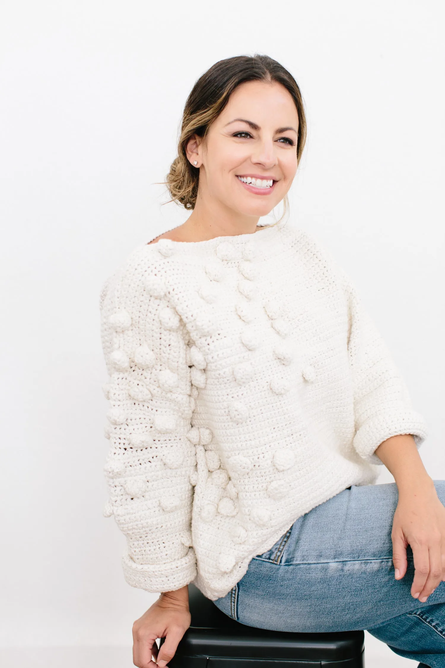 Mariana Bauble Sweater in Ethiopian Cotton