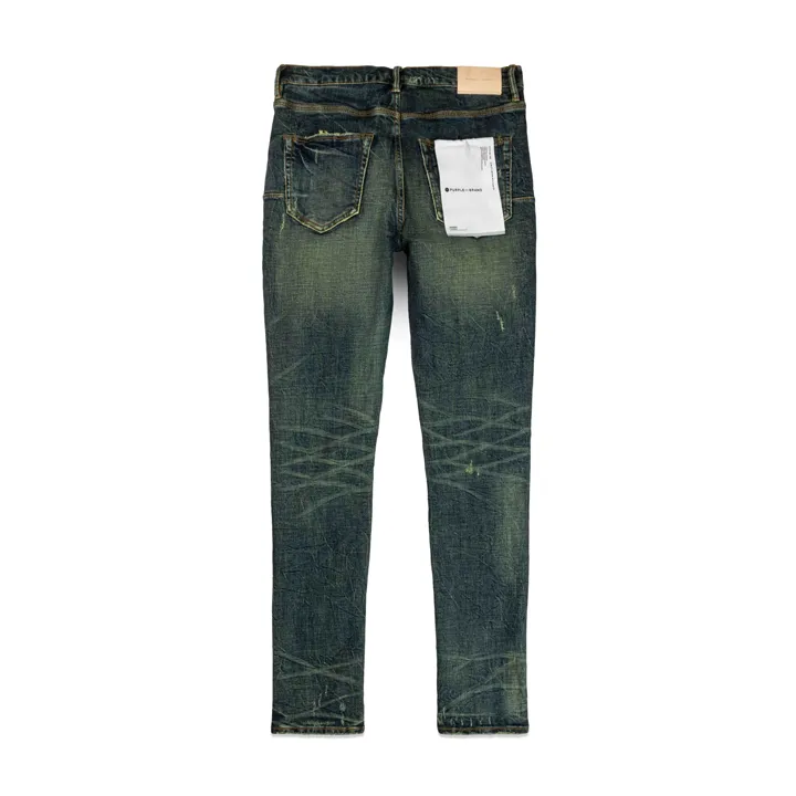 Marred Vintage Verdigris Jeans (Green) - PP001MVVM224