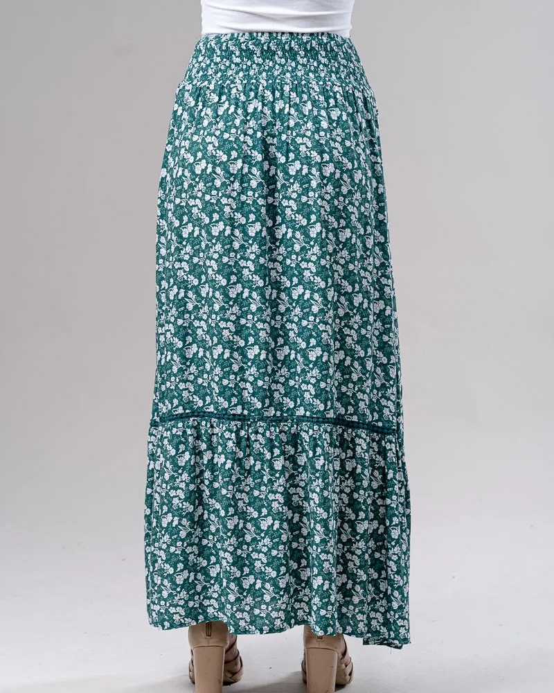 Maxi Skirt With Lace