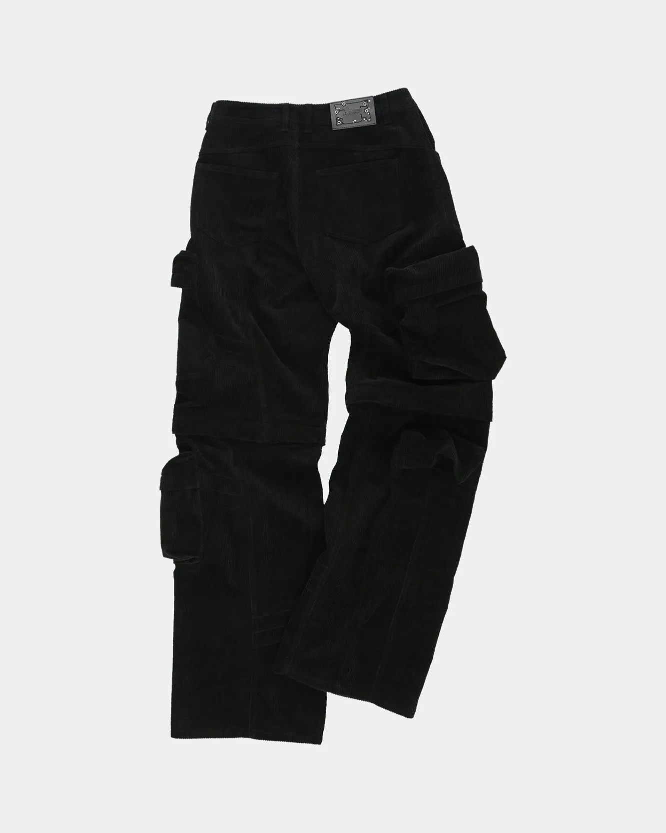 MILANO CORDUROY CARGO PANTS apa751m(BLACK)