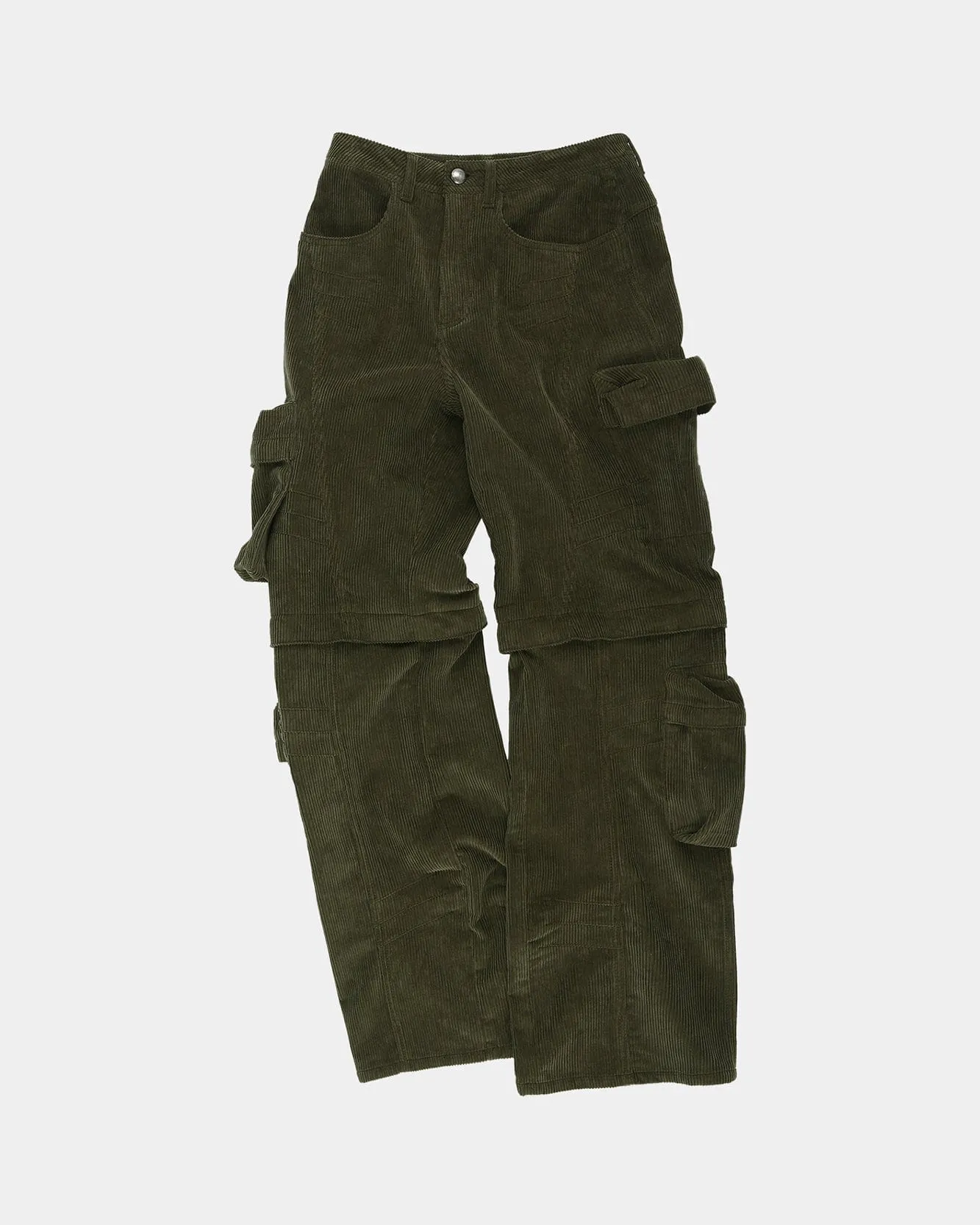 MILANO CORDUROY CARGO PANTS apa751m(KHAKI)