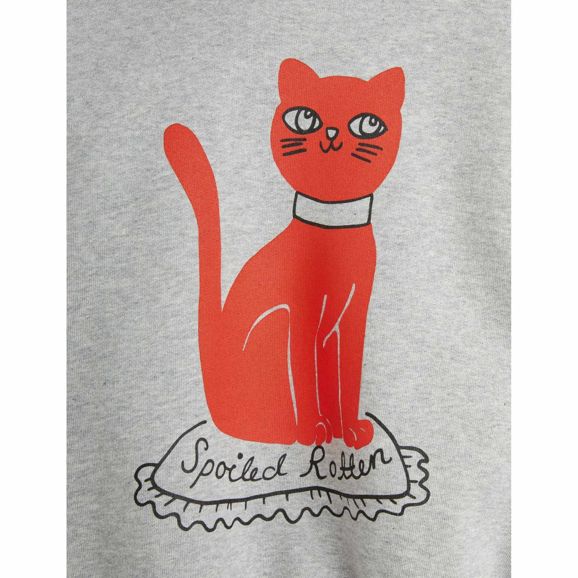 Mini Rodini - Cat sweatshirt - grey