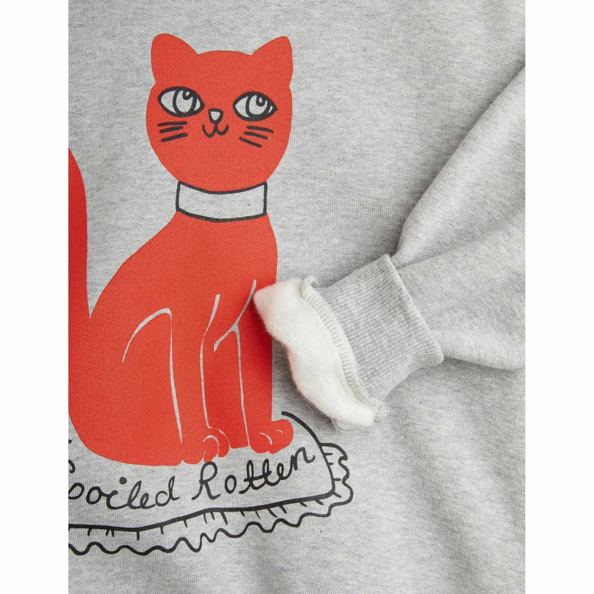 Mini Rodini - Cat sweatshirt - grey