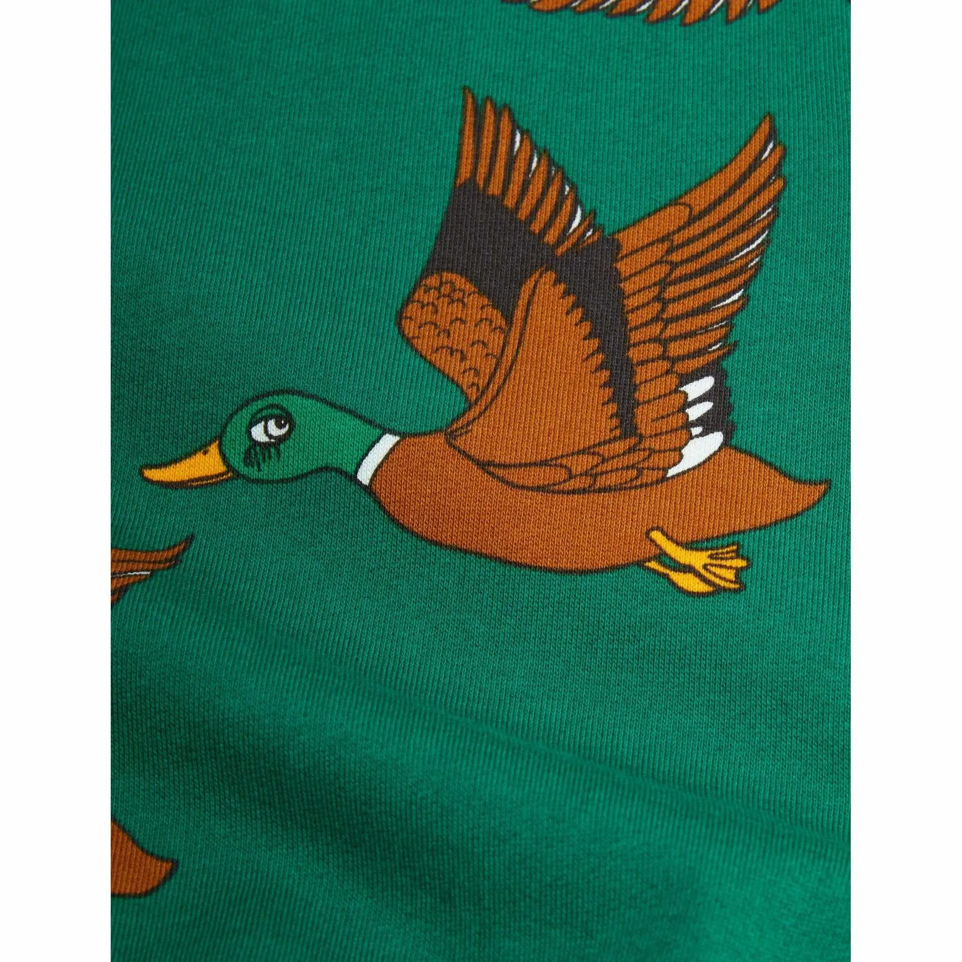 Mini Rodini - Ducks sweatpants - green