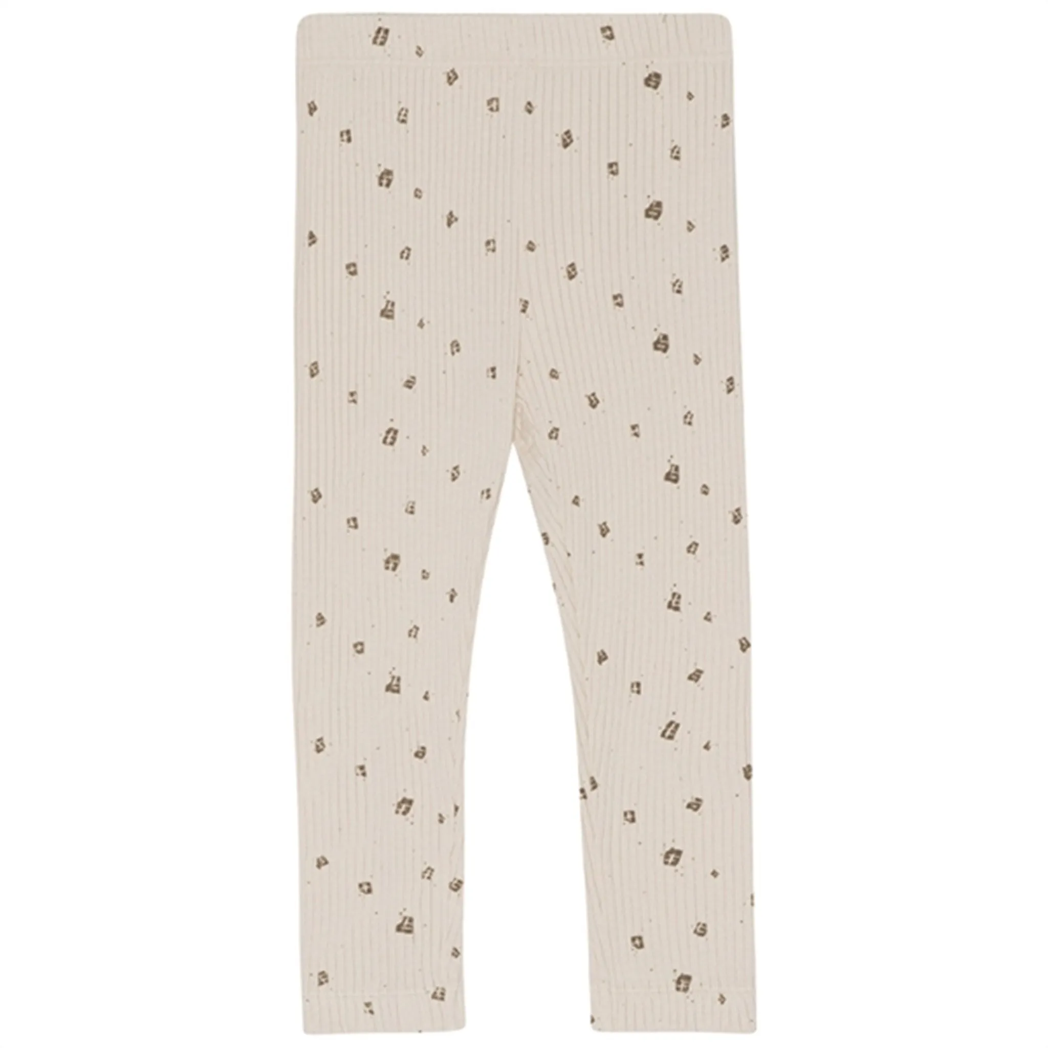 Monsieur Mini Mini Chocolate AOP Simple Leggings