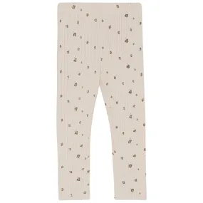 Monsieur Mini Mini Chocolate AOP Simple Leggings