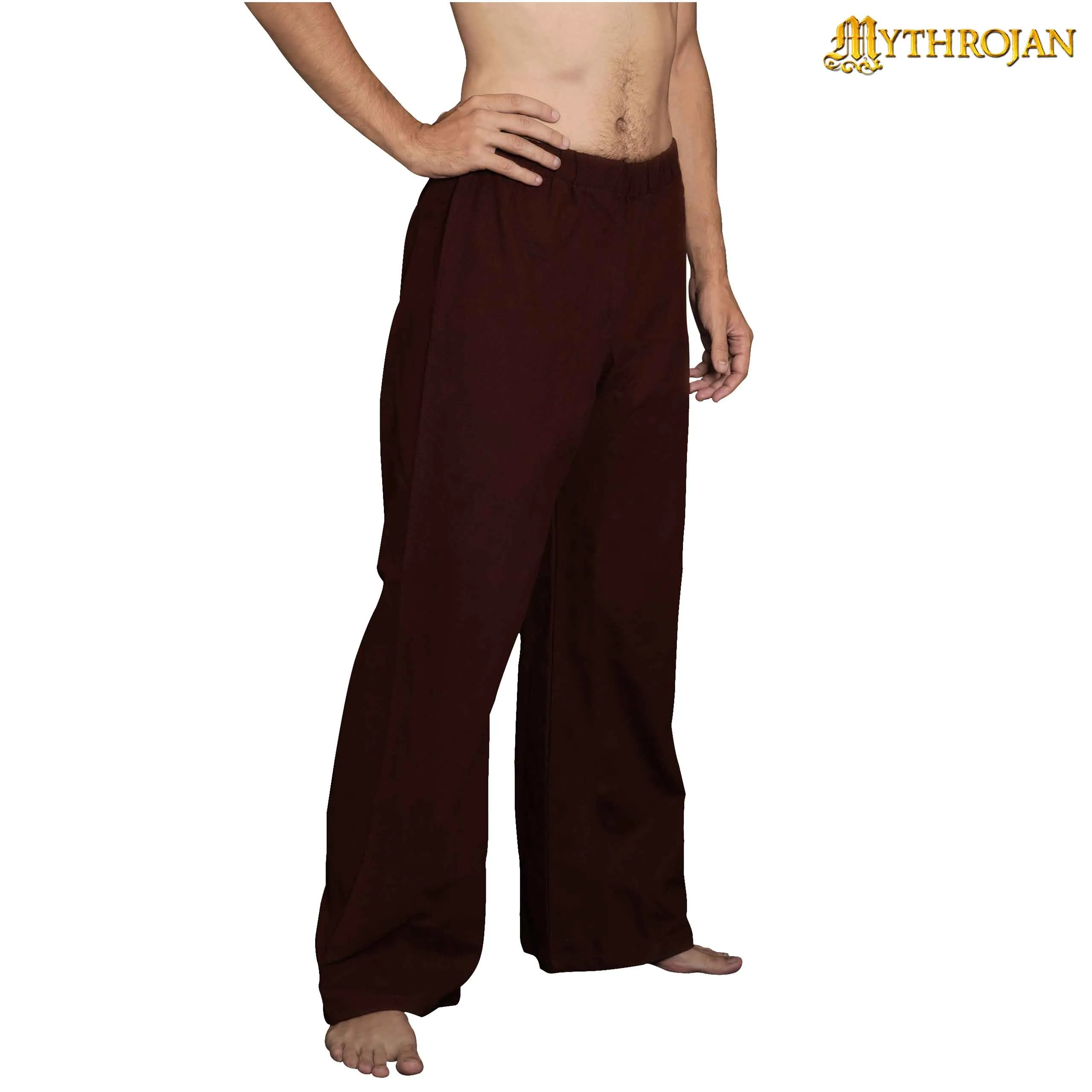 Mythrojan Warrior Canvas Trousers - Brown