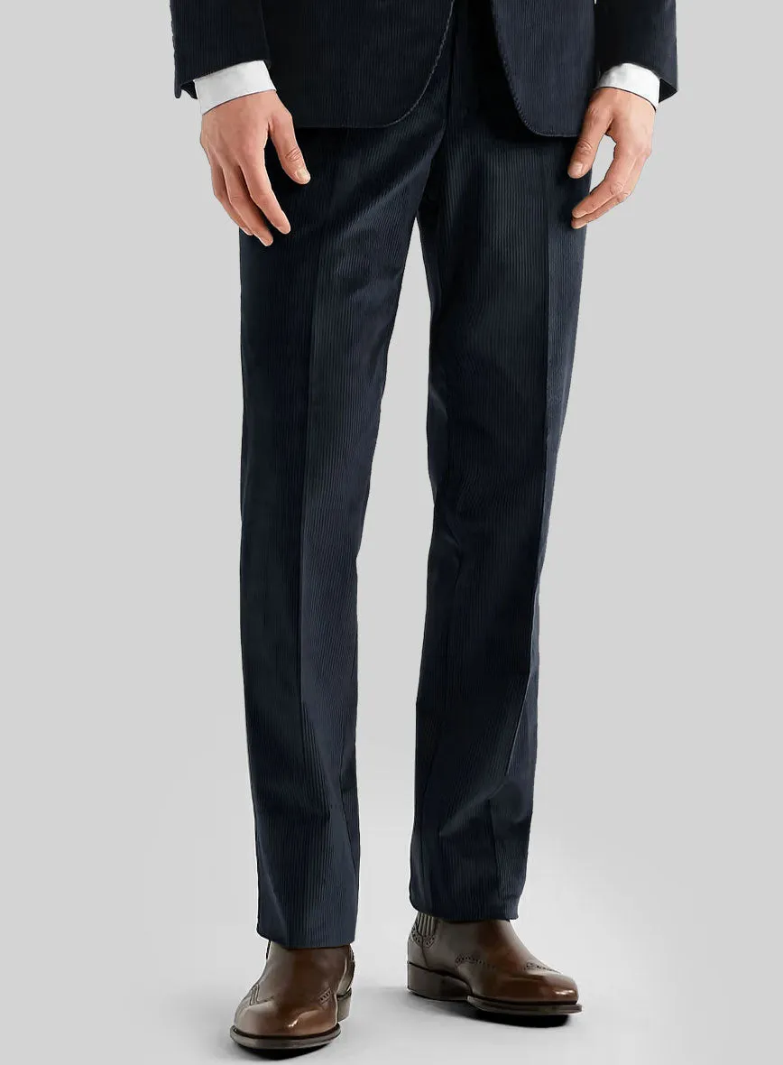 Navy Blue Corduroy Pants